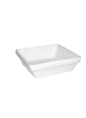 Prima - White - Stacking Square Server 10 x 10cm (24)