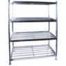 Pot Rack S/steel Floor Standing 1200 x 600 1450mm Prf1200