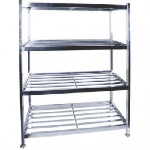 Pot Rack S/steel Floor Standing 1200 x 600 1450mm Prf1200