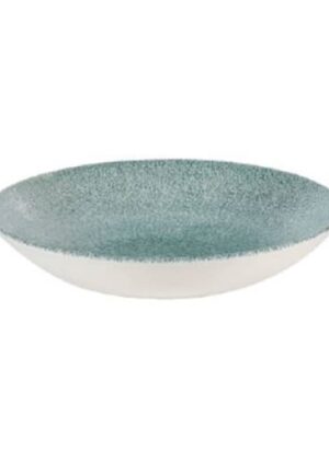 Raku Jade Green Coupe Bowl 24.8cm (12) C-rkjg-evb9.1