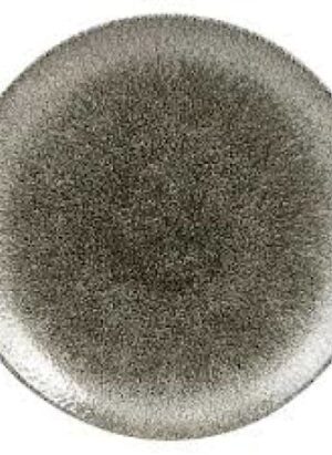 Raku Quartz Black Coupe Plate 28.8cm (12) Cc-rkbq-ev11.1