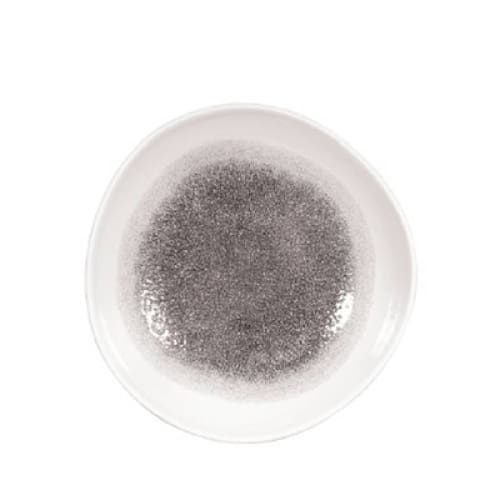 Raku Quartz Black Organic Round Bowl 25.3cm (12)