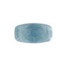 Raku Topaz Blue Chefs å¾â¢ Oblong Plate 35.5 x 18.9cm