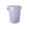 Round Refuse Bin With Flat Lid 120lt 560 x 820mm Ibp1001