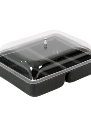 Saladware - Deli Dish - (2 Division) 320 x 260 60mm Dds0002