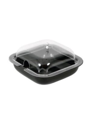 Saladware - Salad Bowl Black 250 x 65mm Sbs0004