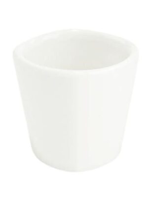 Bit On The Side - White - Dip Dish - 5x5cm (24) Cc-wh-bodp.1