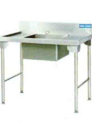 Single Bowl Sink 1100mm S/steel Legs Right Ezwh1003o7