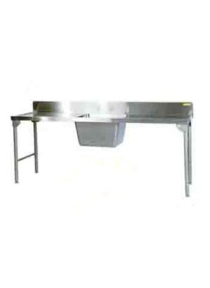 Single Pot Sink 2300mm Mild Steel Legs Centre Sdsn1020o7