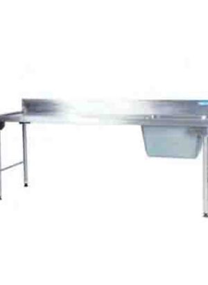 Single Pot Sink 2300mm S/steel Legs Left Ezwh1021o7