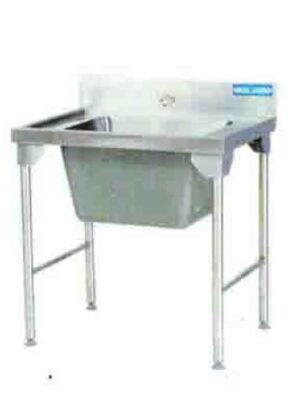 Single Pot Sink 915mm S/steel Legs Ezwh1016o7