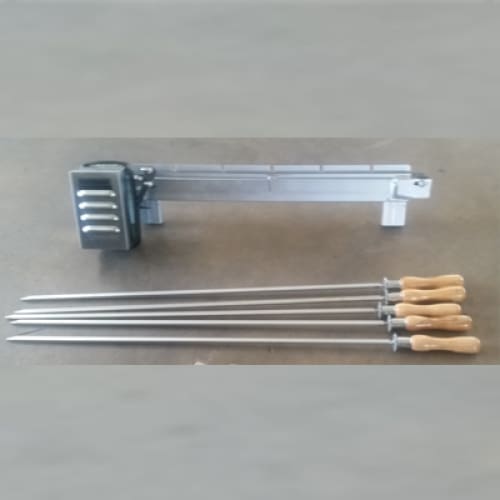 Skewer Braai Motor With 10 Skewers Sbmw10s