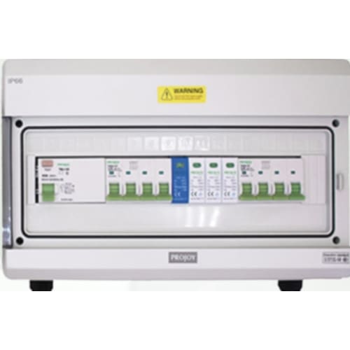 Solarwize Pv Combiner Box 6 In1 Out Pvc