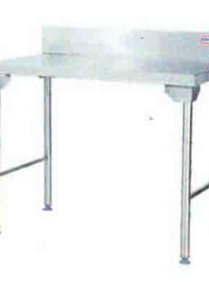 Splash Back Table 1100mm S/steel Legs Ezpr1003o7