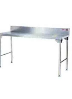 Splash Back Table 1700mm S/steel Legs Sdta2004o7