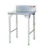 Splash Back Table 650mm S/steel Legs Sdta2001o7