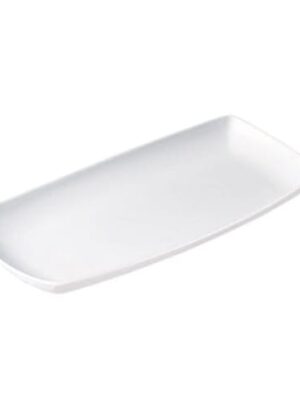 X Squared Oblong Plate 35 x 18cm (6) Cc-wh-op14.1
