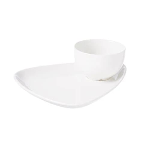 X Squared White - Profile Sauce Dish 9cl (24) Cc-wh-sd3.1