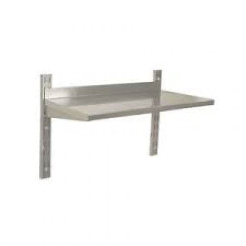 S/steel Wall Shelving Single 600 x 300mm Ssw0600