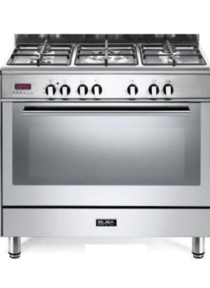 Stainless Steel 90cm Fusion 5gas+elec Oven S/s 01/9fx 827