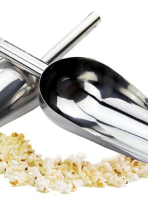 Stainless Steel Popcorn Scoop Medium