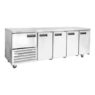 Stainless Steel Underbar Fridge Self Contained Cabinet