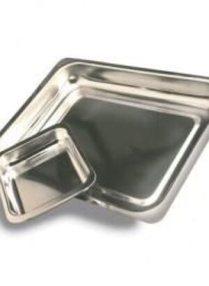 Steak & Kidney Dish S/steel-sk6 590 x 390 45 Mm Sks0006