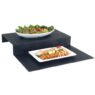 Step Riser Abs - 2 Steps (black) 600 x 750 95mm Sra0002