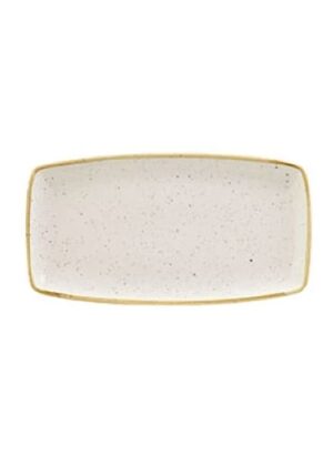 Stonecast - Barley White Oblong Plate 29.5 x 15cm (12)