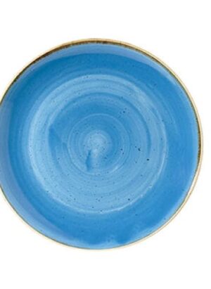 Stonecast - Cornflower Blue Coupe Plate 16.5cm (12)