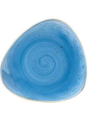 Stonecast - Cornflower Blue Triangle Bowl 15.3cm (12)