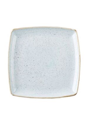 Stonecast - Duck Egg Blue Deep Square Plate 26.8cm (6)