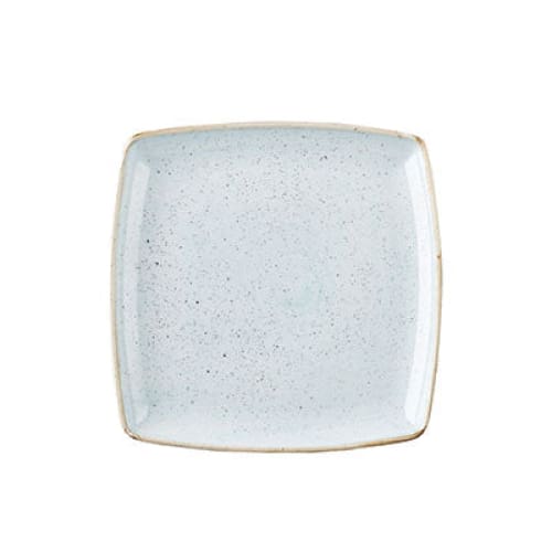 Stonecast - Duck Egg Blue Deep Square Plate 26.8cm (6)
