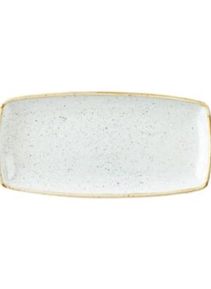 Stonecast - Duck Egg Blue Oblong Plate 29.5 x 15cm (12)