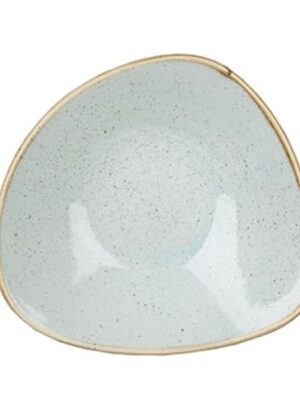 Stonecast - Duck Egg Blue Triangle Bowl 15.3cm (12)