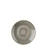 Stonecast - Peppercorn Grey Cappuccino Saucer 15.6cm (12)
