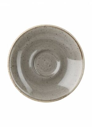 Stonecast - Peppercorn Grey Espresso Saucer 11.8cm (12)