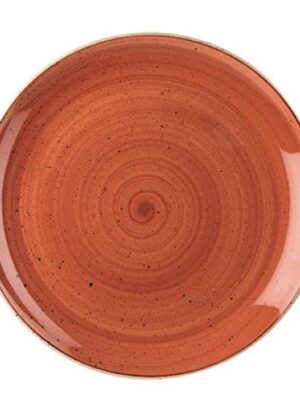 Stonecast - Spiced Orange Coupe Plate 21.7cm (12)