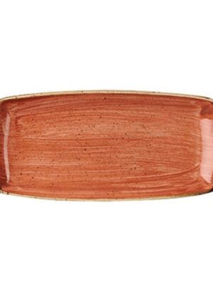 Stonecast - Spiced Orange Oblong Plate 35 x 18.5cm (6)