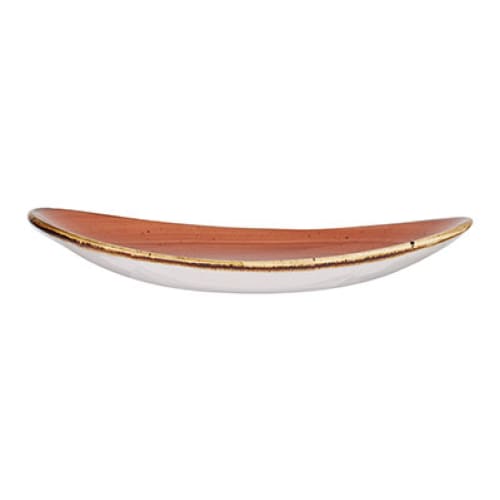 Stonecast - Spiced Orange Oval Plate 19.2cm (12)