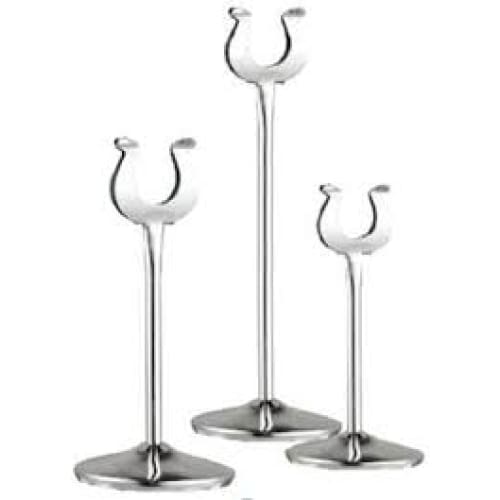 Table Number Stand S/steel - 200mm Tns0200