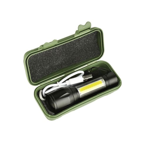 Usb Torch Xpe Xpe+cob Led
