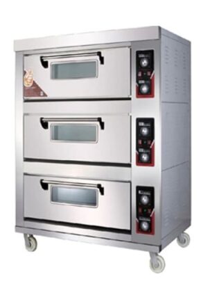 Triple Deck Oven 6 Pan Gatto Htd-60