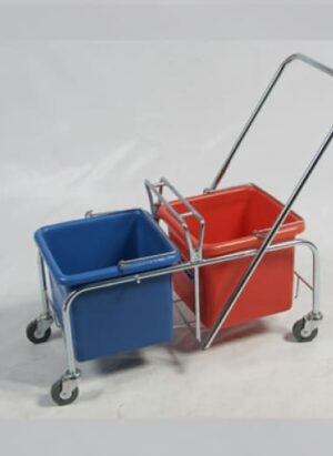 Trolley Steel Frame Plastic Bucket 2x20l 12001smc