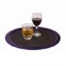 Tuff Tray Round 320 Mm (black) (non-slip) Ttr1332