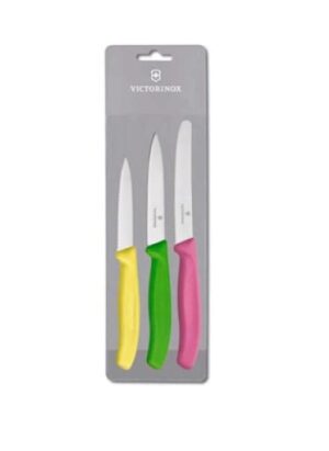 Victorinox Classic 3 Piece Prism Paring Set Kvs0015