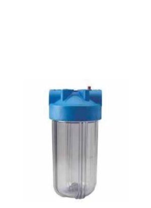 Water Filtration Plastic Port Clear Housing H122-10n-s