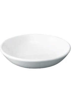 Whiteware - White - Profile Butter Pad 10cm (24) Cc-wh-bp.1