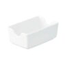Whiteware - White - Sugar Sachet Holder 11 x 7cm (6)