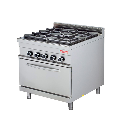 4 Burner With Gas Oven - 900 Range